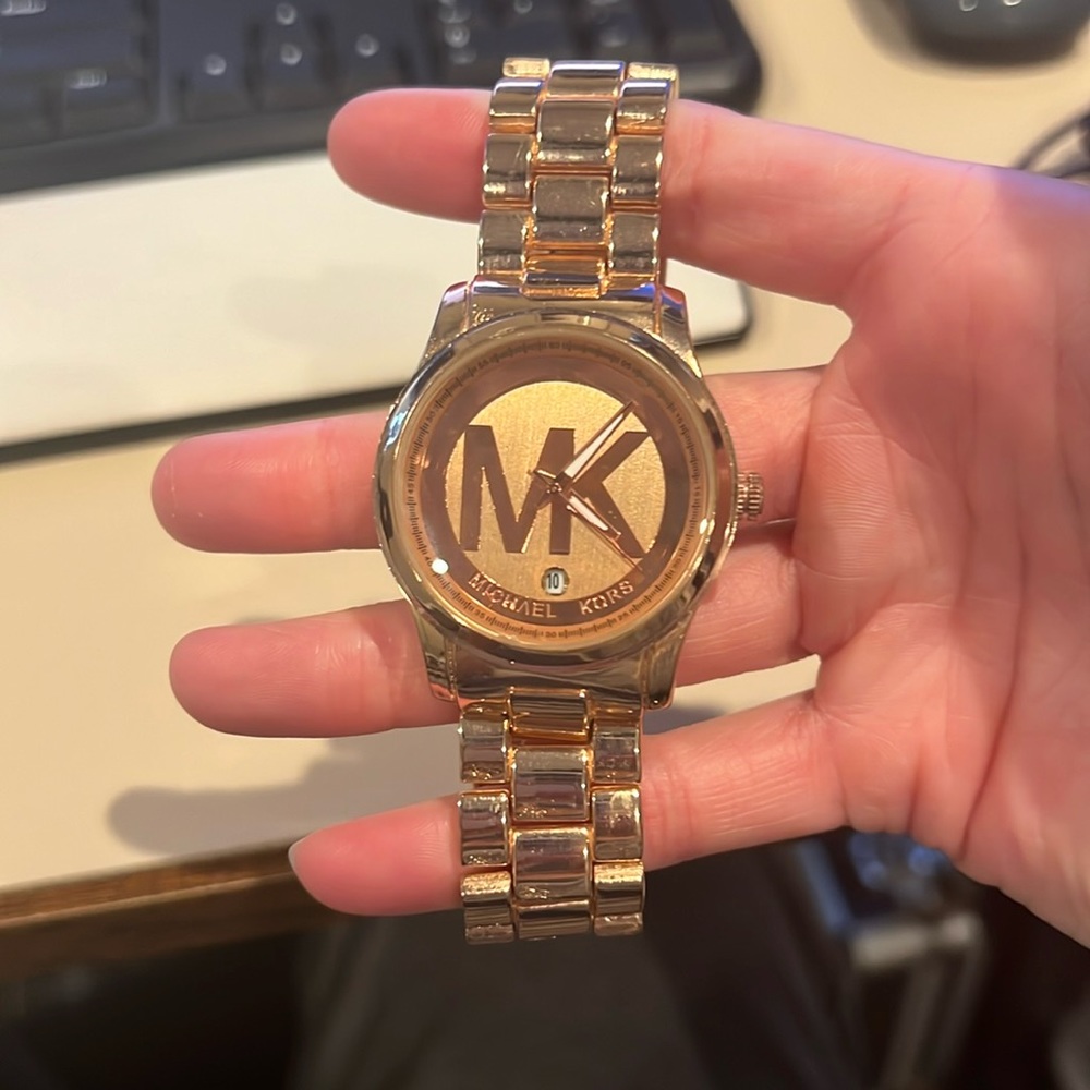 Michael Kors Rose Gold Watch